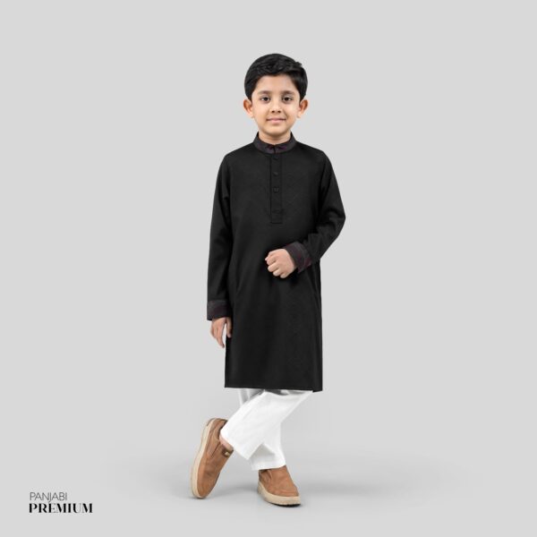 Golden Festive Kids Panjabi