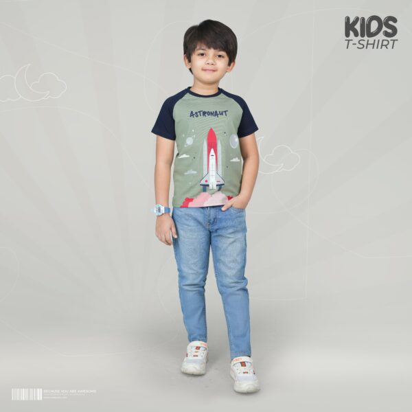 Printed Cotton Kids Shirt